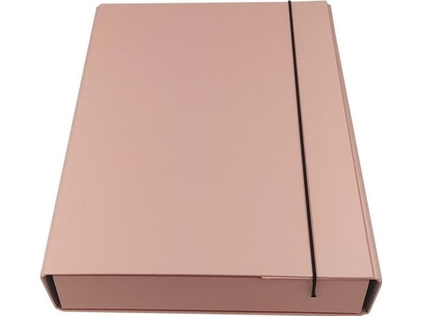 The Promised Land Pink boksmappe med strikk