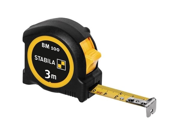 STABILA BM 100, 3M båndmål CMå