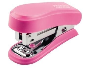 Novus MINI, 12 ark, Rosa, 24/6, 26/6, Metall, Plast, 80 g/m², 2 cm
