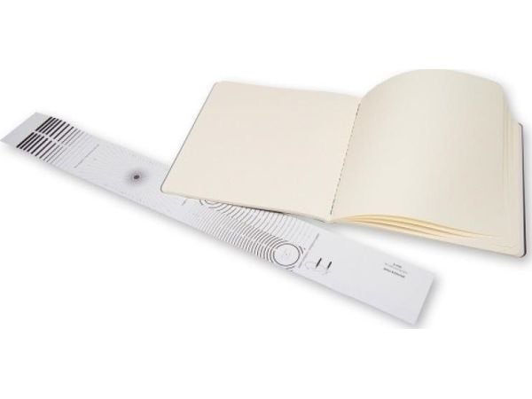 Moleskine Art, monokromatisk, svart, 88 ark, 120 g/m², mykt omslag, Universal