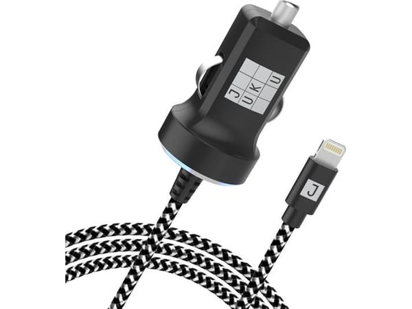 Juku dobbel USB-bil-lader 2.4 A (641427452333)