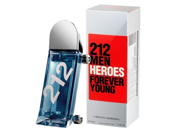 CAROLINA HERRERA 212 HEROES MEN EAU DE TOILETTE 150ML VAPORIZADOR