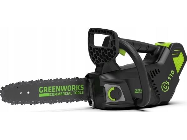Greenworks GD40TCS, 25 cm, 0,5 mm, 12 m/s, 25,4 / 4 mm (1 / 4"), Sort, Grønn, 120 l