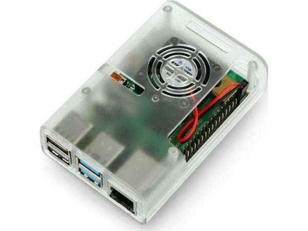 JustPi Raspberry Pi 4B tuuletin kotelo (DNG-16802)