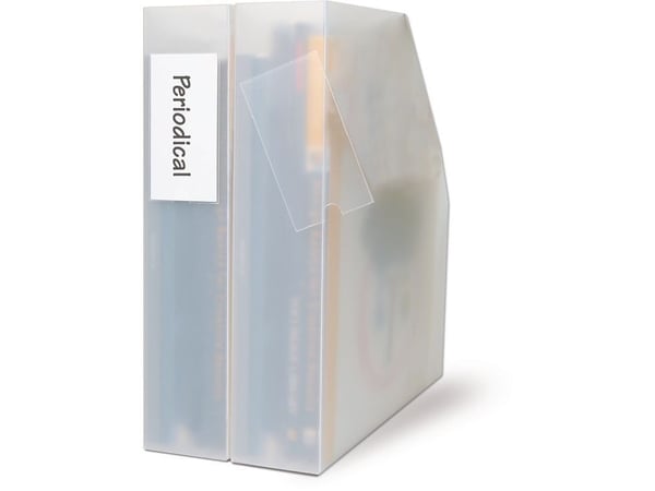 3L selvklebende lommer 3L x 3 stk for etiketter + etikett 75x150 mm (10350 3L)