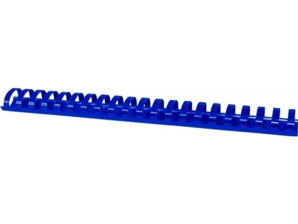 Kontorprodukter KONTORPRODUKTER innbindingskammer, A4, 32mm (300 ark), 50 stk, blå