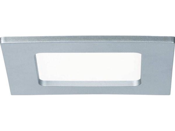Paulmann 92076, Innsunket spotlight, 1 ampuller, LED, 6 W, 4000 K, Kromfarget