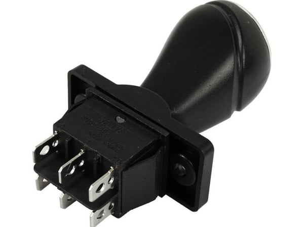 Trykke-/skyveknapp foran/bak til batteribil (Lean Cars)