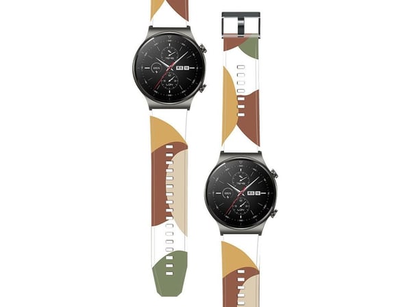 Moro rem til Huawei Watch GT2 Pro i silikon - remmønster 5