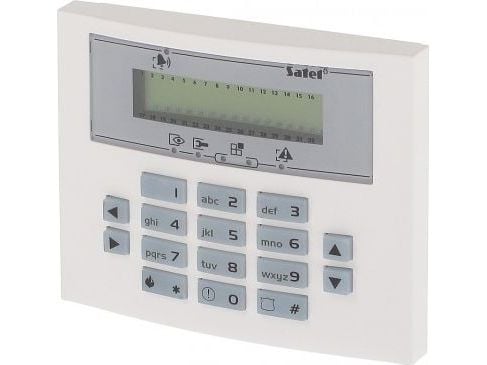 Satel TASTATUR FOR ALARMKONTROLLPANEL INT-KLCDS-BL SATEL
