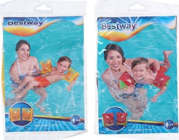 Bestway - Lasten uimahihansuut 23x15 cm (Mansikka)