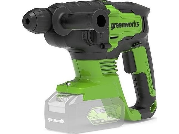 Greenworks 3803107, Nøkkelløs, Sort, Grønn, Børsteløs motor, 1,8 cm, 1,2 J, 1,3 cm