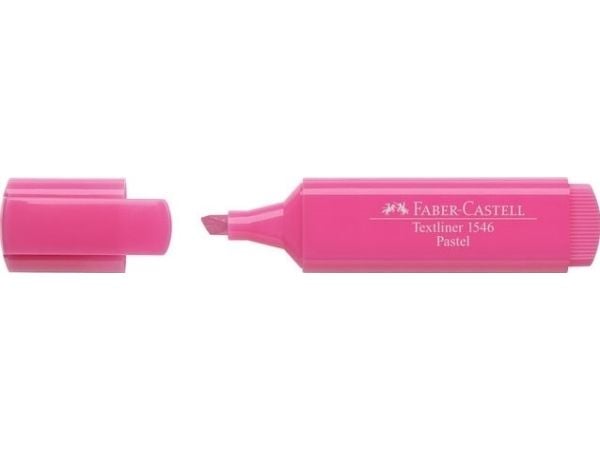 Faber-Castell Textliner, 1 stykker, Rosa, Assortert, Rosa, purple pink, Plast