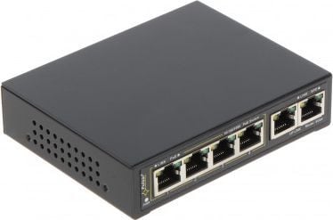Kytkin PoE PULSAR SG64 4+2 Sort