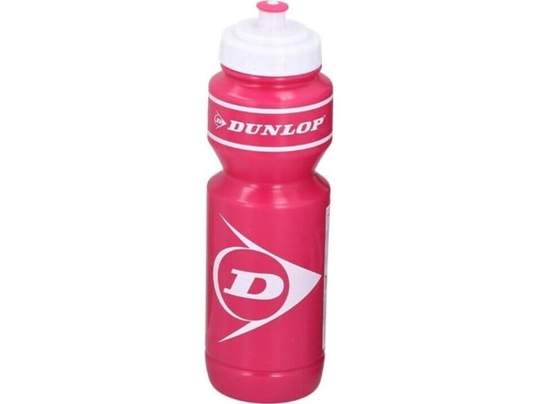 Dunlop stor romslig sportsdrikkeflaske 1 l (rosa)