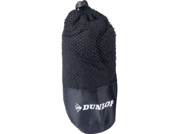 Dunlop - Mikrokuituinen urheilupyyhe (musta)