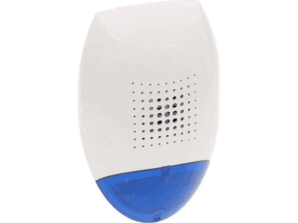 Satel utvendig akustisk/optisk varsler blå dynamisk omformer SD-3001 BL