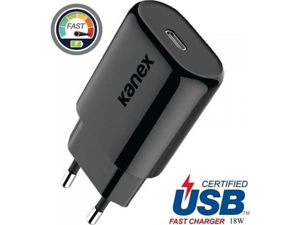 Kanex-lader 1x USB-C 3A (K160-1526-EUBK)