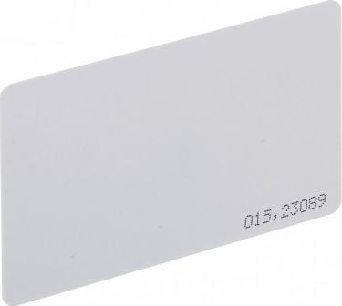 Dahua Technology ID-EM Card, Nærhetsaktiverende adgangskort, 125 kHz, Hvit, 86 mm, 54 mm, 0,8 mm
