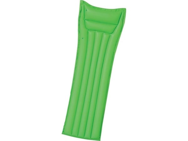 Bestway uppblåsbar bad-/solmadras 183x69 cm (grön)
