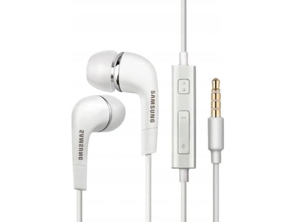 Samsung EHS64AVFWE kablede hodetelefoner mini jack 3,5 mm stereo Hi-Fi (bulk - erstatningsemballasje) - hvit