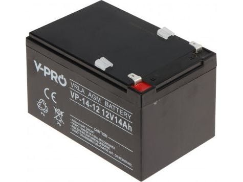 Volt Batteri AGM 12V 14Ah VPRO