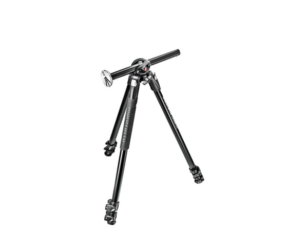 Manfrotto 290 Series MK290DUA3-3W - Tripod - med Manfrotto MH804-3W