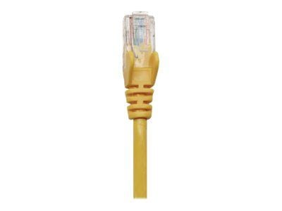 Intellinet Network Patch Cable, Cat5e, 0.5m, Yellow, CCA, U/UTP, PVC, RJ45, Gold Plated Contacts, Snagless, Booted, Lifetime Warranty, Polybag - Ko...