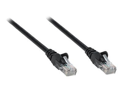 Intellinet Network Patch Cable, Cat5e, 10m, Black, CCA, U/UTP, PVC, RJ45, Gold Plated Contacts, Snagless, Booted, Lifetime Warranty, Polybag - Kobl...