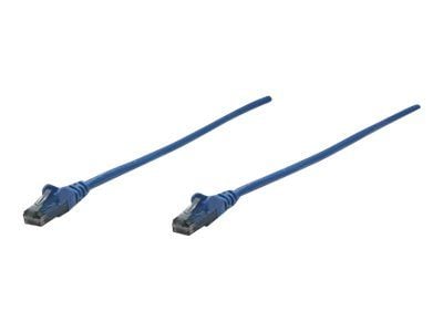 Intellinet Network Patch Cable, Cat6, 7.5m, Blue, CCA, U/UTP, PVC, RJ45, Gold Plated Contacts, Snagless, Booted, Lifetime Warranty, Polybag - Kobli...