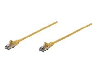 Intellinet 342407 RJ45 nätverkskabel patchkabel CAT 6 U/UTP 15,00 m gul (1 st)