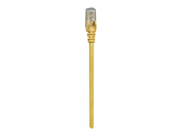 Intellinet 342407 RJ45 nätverkskabel patchkabel CAT 6 U/UTP 15,00 m gul (1 st)