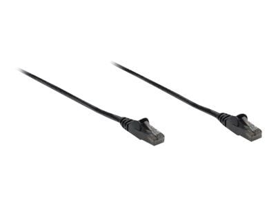 Intellinet Network Patch Cable, Cat6, 3m, Black, CCA, U/UTP, PVC, RJ45, Gold Plated Contacts, Snagless, Booted, Lifetime Warranty, Polybag - Koblin...