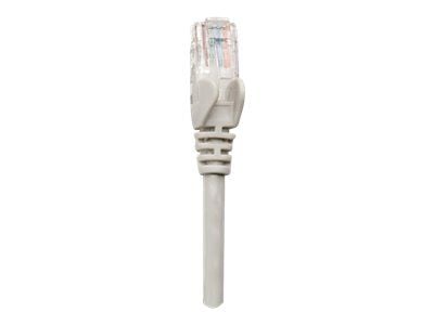 Intellinet Network Patch Cable, Cat5e, 2m, Grey, CCA, U/UTP, PVC, RJ45, Gold Plated Contacts, Snagless, Booted, Lifetime Warranty, Polybag - Koblin...