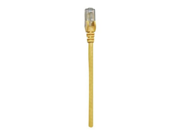INTELLINET patchkabel RJ45 U/UTP Cat6 10 m kabelskydd gul