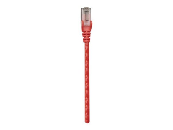 Intellinet Network Patch Cable, Cat6, 1.5m, Red, CCA, U/UTP, PVC, RJ45, Gold Plated Contacts, Snagless, Booted, Lifetime Warranty, Polybag - Koblin...