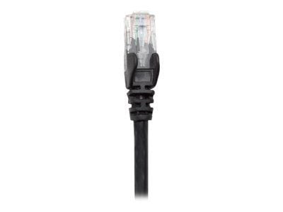 Intellinet Network Patch Cable, Cat5e, 3m, Black, CCA, U/UTP, PVC, RJ45, Gold Plated Contacts, Snagless, Booted, Lifetime Warranty, Polybag - Kobli...
