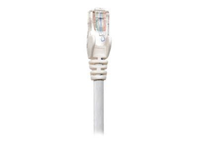 Intellinet - Koblingskabel - RJ-45 (hann) til RJ-45 (hann) - UTP - CAT 5e - formstøpt, uten hindringer - hvit