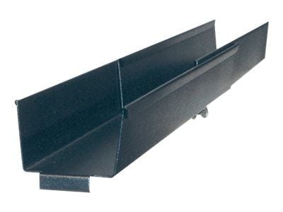 APC - Kabelstyringsplade til rack - side - sort - for NetShelter SX