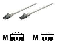 Intellinet Network Patch Cable, Cat6, 20m, Grey, CCA, U/UTP, PVC, RJ45, Gold Plated Contacts, Snagless, Booted, Lifetime Warranty, Polybag - Koblin...