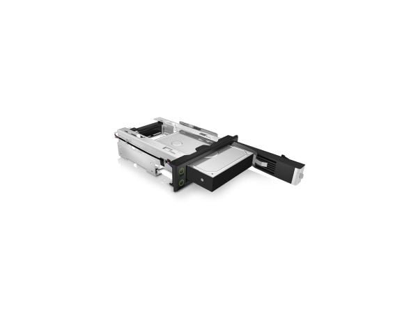 ICY BOX IB-166SSK-B - Mobilt lagringsstativ - 3,5" - svart