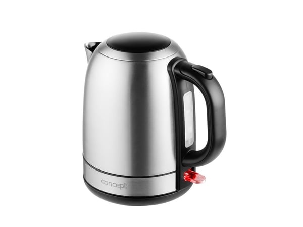 Concept RK3250, 1,2 l, 2200 W, Rustfritt stål, Rustfritt stål, Vannivåindikator, Trådløs