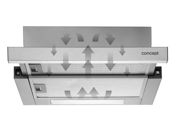 Concept OPV3150, 300 m³/t, Ducted/Resirkulerende, E, D, F, 65 dB