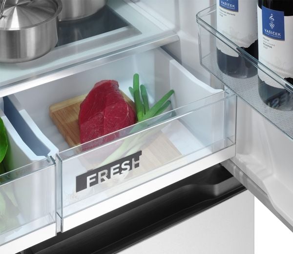 Concept LA8383SS, Frittstående, Grå, 436 l, SN-T, C, 38 dB