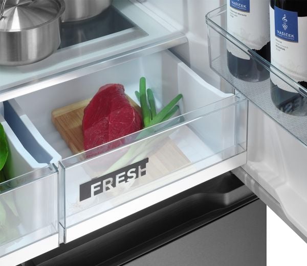 Concept LA8383DS, Frittstående, Grå, 436 l, SN-T, C, 38 dB