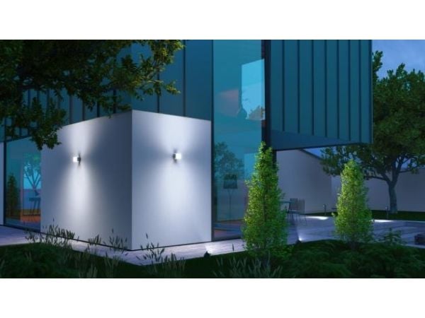 STEINEL Spot Way, Utendørs bakkebelysning, Sort, Aluminium, Plast, IP44, Hage, II