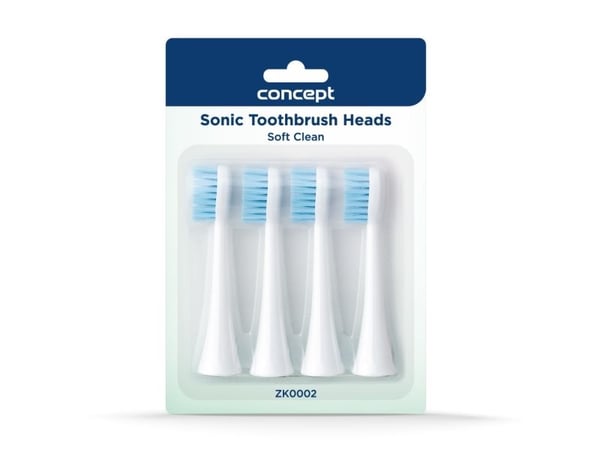 Concept head for ZK0002 sonic toothbrush 4 pcs.