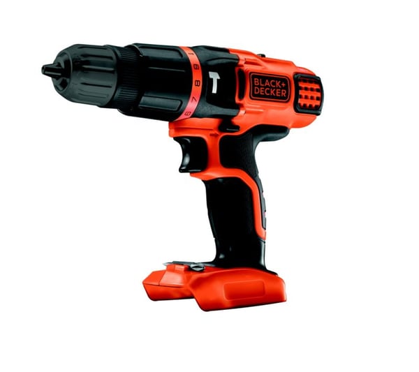 Black & Decker BDCH188N-XJ, Boremaskin med pistolgrep, Sort, Oransje, 1 cm, 1350 RPM, 2,5 cm, 1 cm