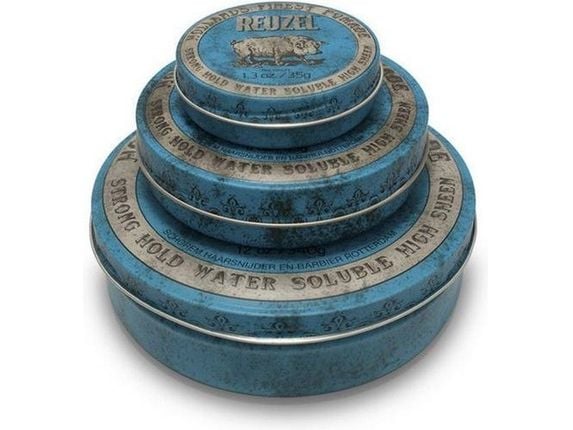 REUZEL Hollands Finest Pomade firmly fixing vannbasert blå 35 g