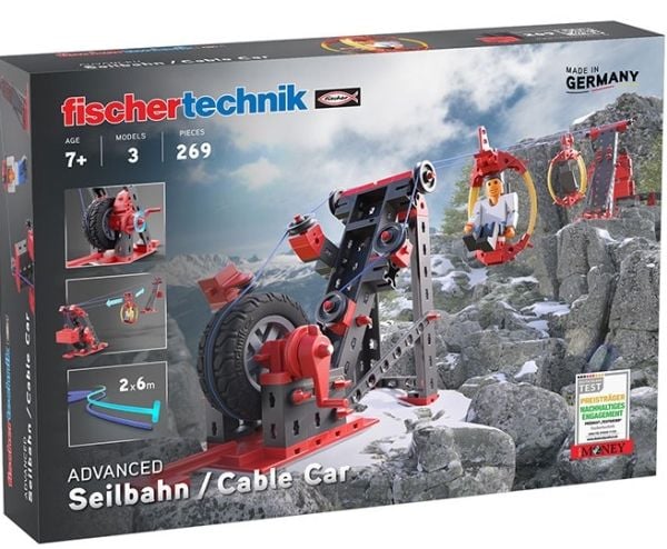 fischertechnik 564068 taubane-eksperimenter byggesett fra 7 år